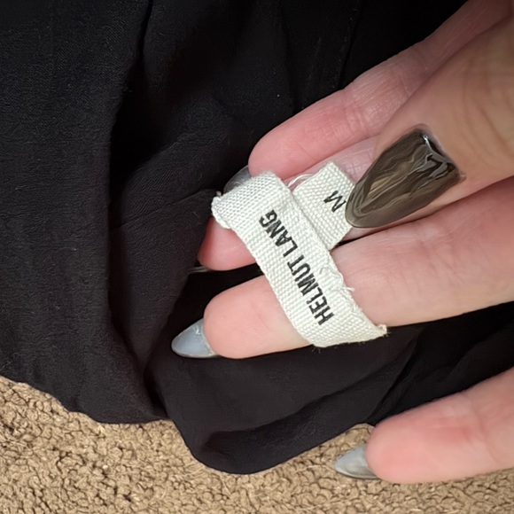 Helmut Lang Sleeveless Button-Up Dress Assymetrical - Picture 2 of 4